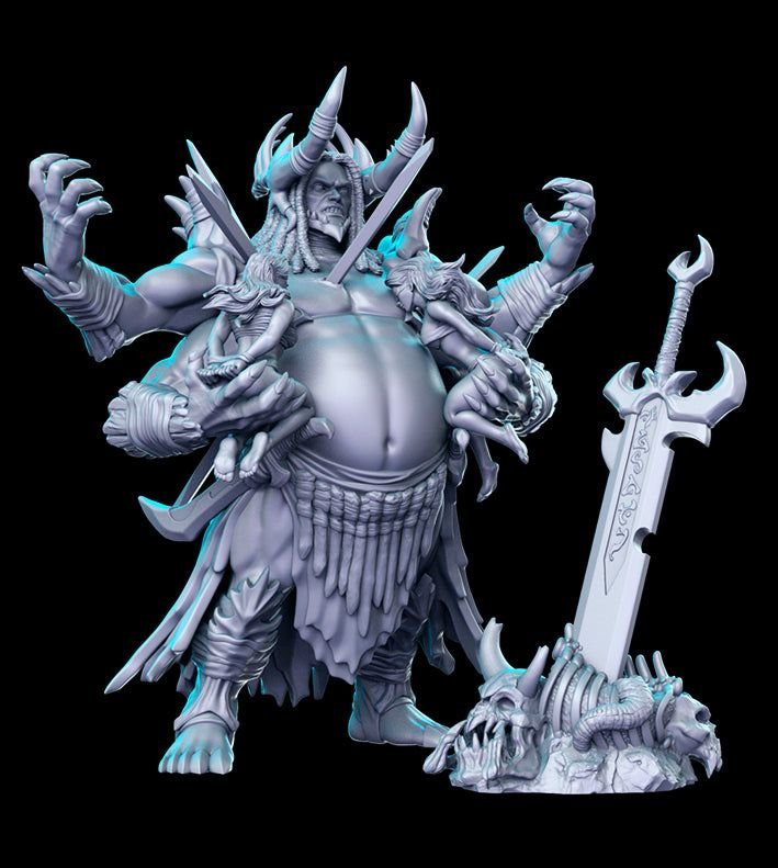 Kujla Warchief 3D-printed model
