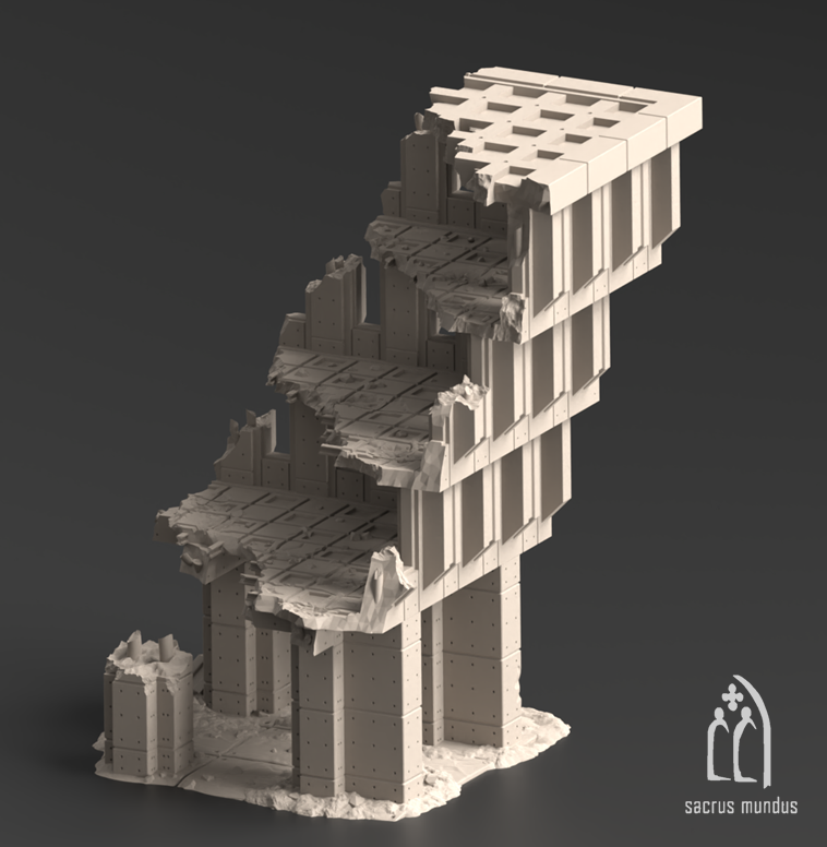 Kumbernold Admin Block A 3D-printed model