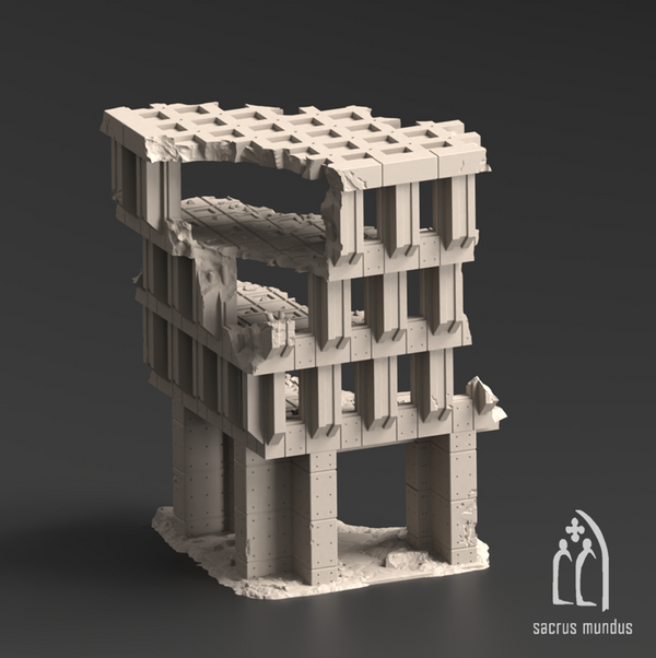 Kumbernold Admin Block B 3D-printed model
