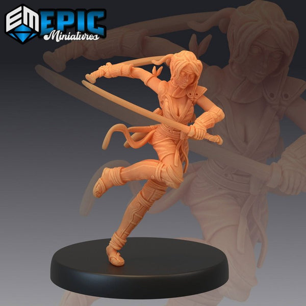 Kunoichi 3D-printed model