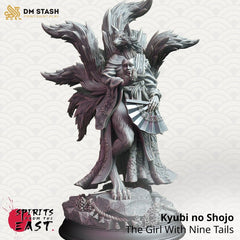 Kyubi no Shojo - The Girl With Nine Tails 3D-printed model
