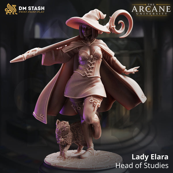 Lady Elara - Head of Studies