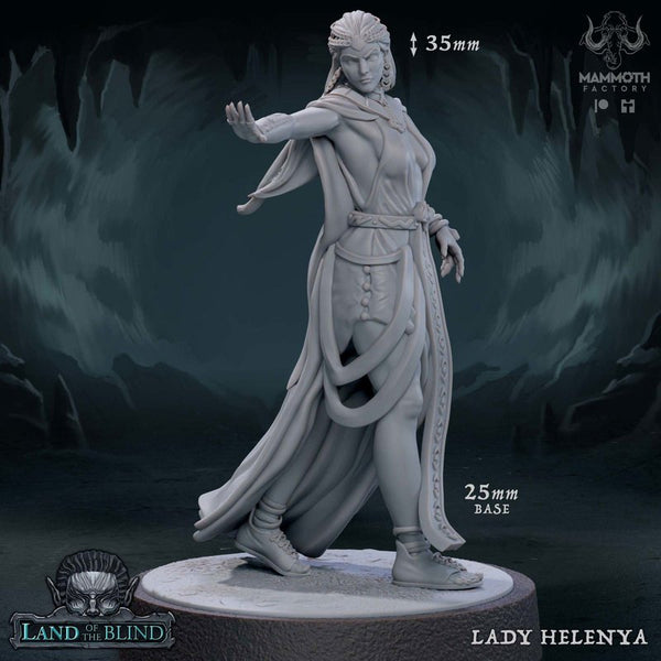 Lady Helenya 3D-printed model