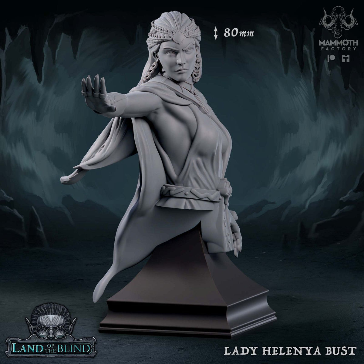 Lady Helenya Bust - The Printable Dragon