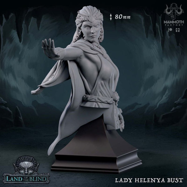 Lady Helenya Bust 3D-printed model