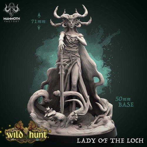 Lady Of The Loch - The Printable Dragon