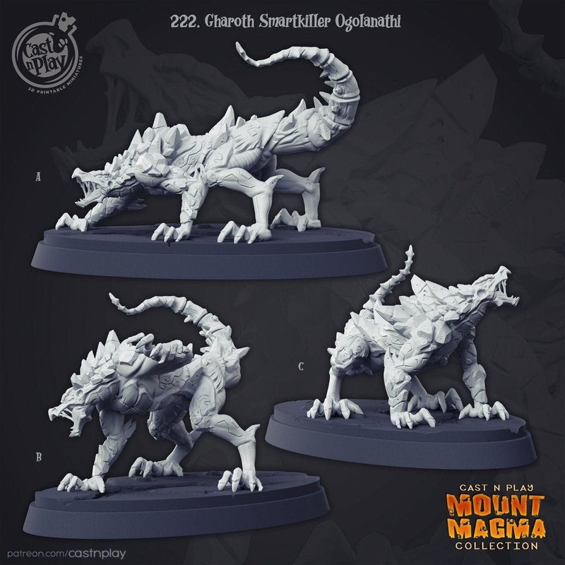 Lahith The Lizard 3D-printed model