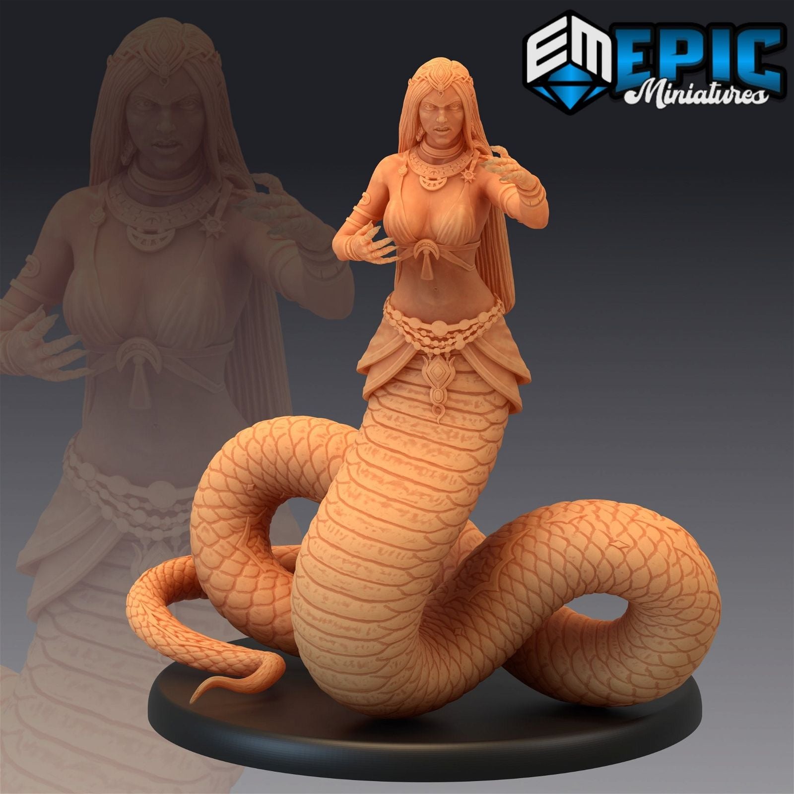 Lamia - The Printable Dragon