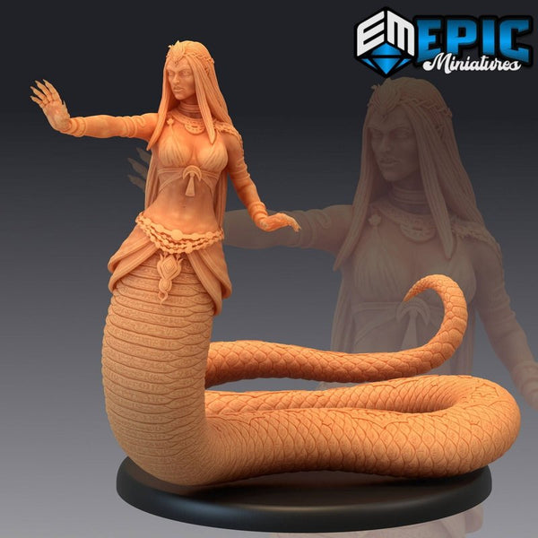 Lamia 3D-printed model