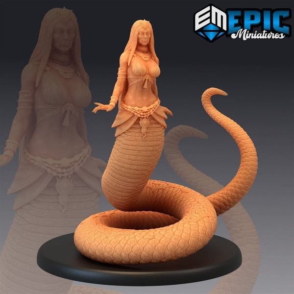 Lamia 3D-printed model