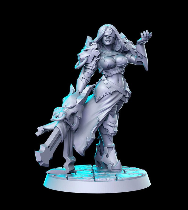 Landa 3D-printed model