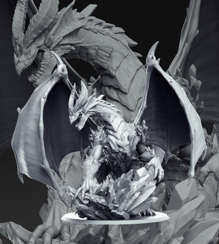 Lapidazyl 3D-printed model
