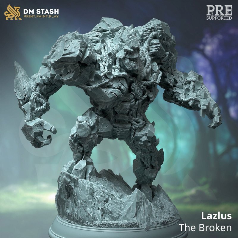 Lazlus - The Broken 3D-printed model
