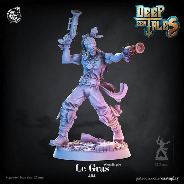 Le gras 3D-printed model