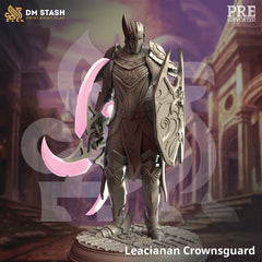 Leacianan Crownsguard - The Printable Dragon