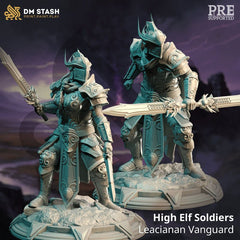 Leacianan Vanguard 3D-printed model