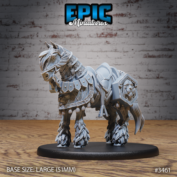 Legendary Horse Mount 3D-printed model