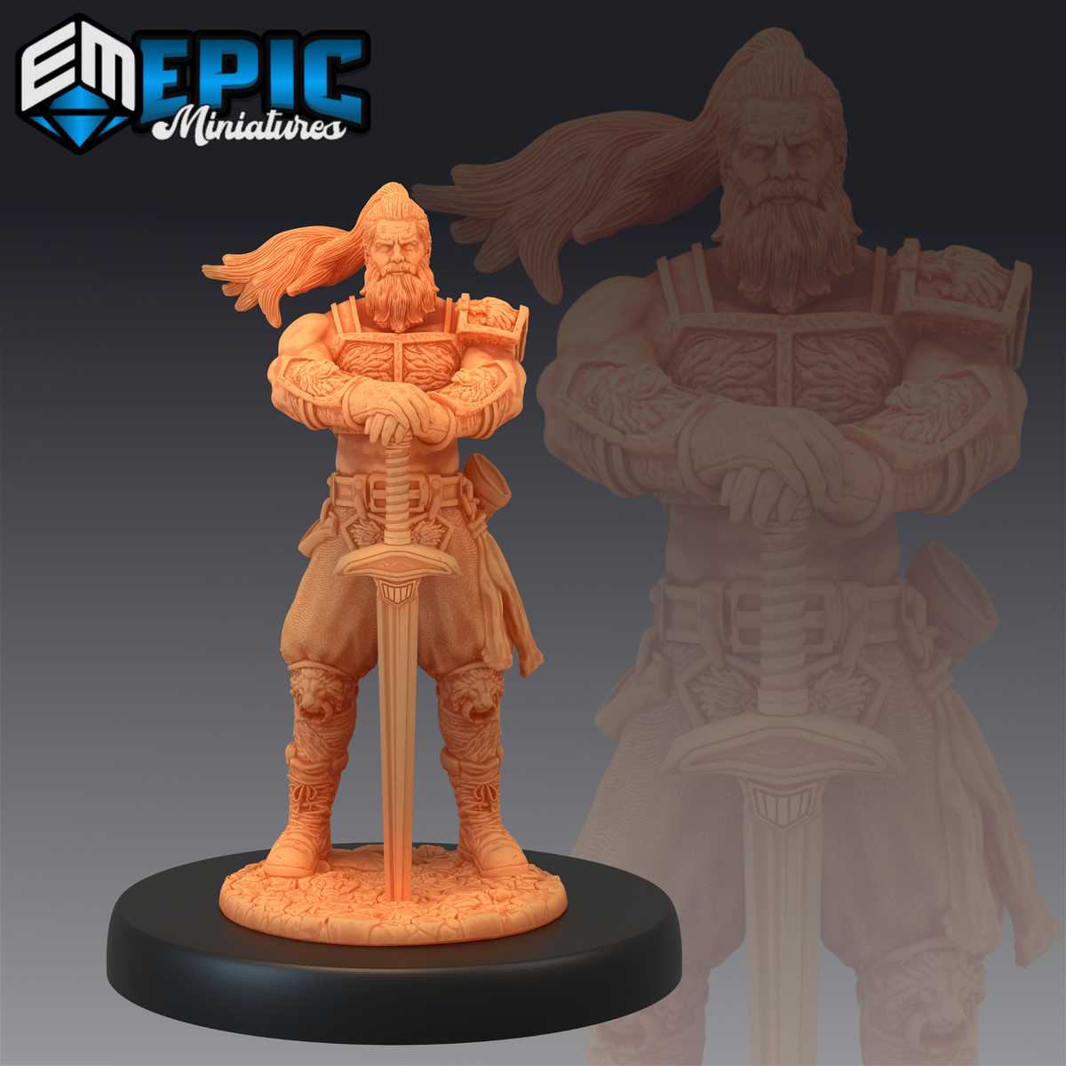 Legendary Warrior - The Printable Dragon