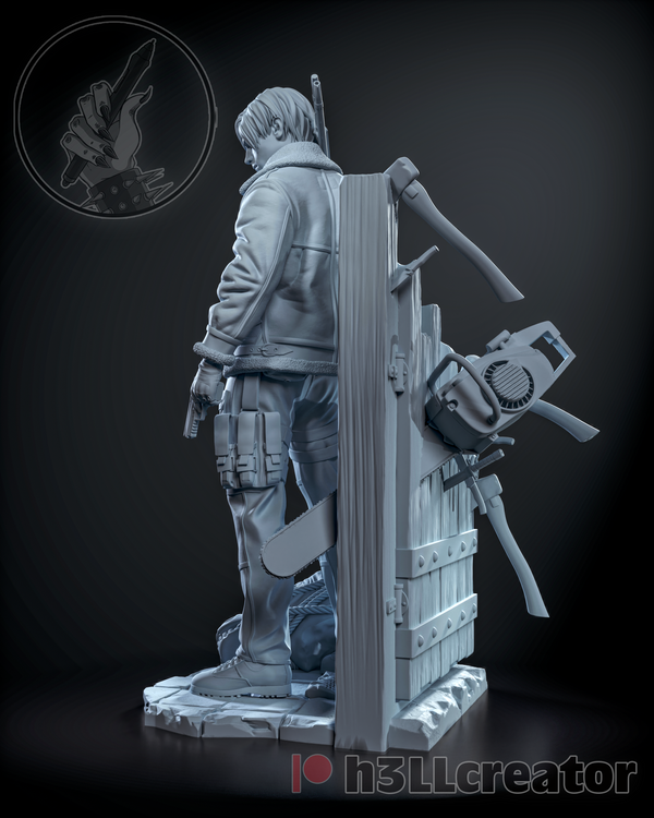 Leon 3D-printed model