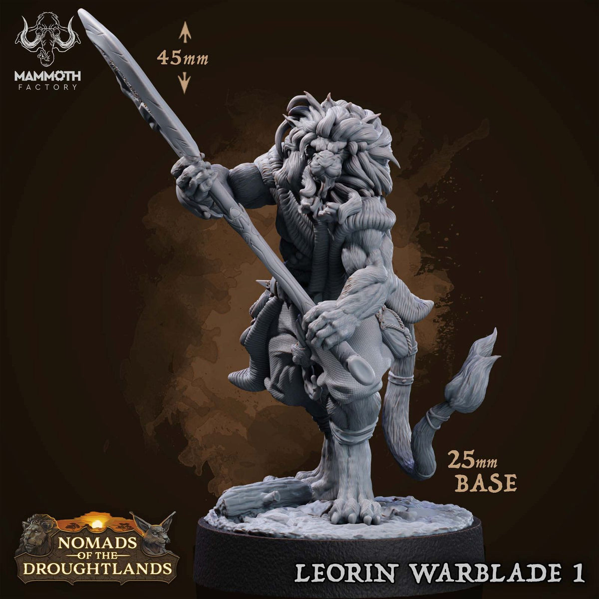 Leorin Warblade - The Printable Dragon