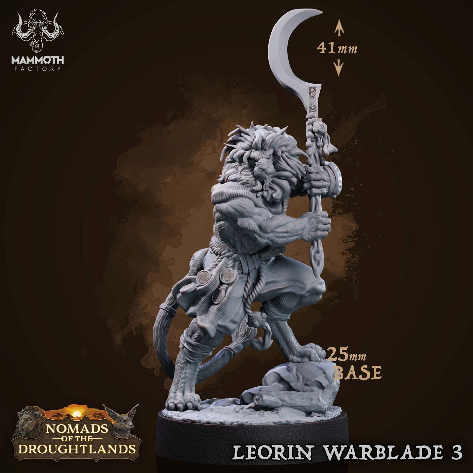 Leorin Warblade - The Printable Dragon