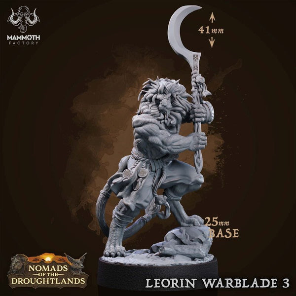 Leorin Warblade 3D-printed model