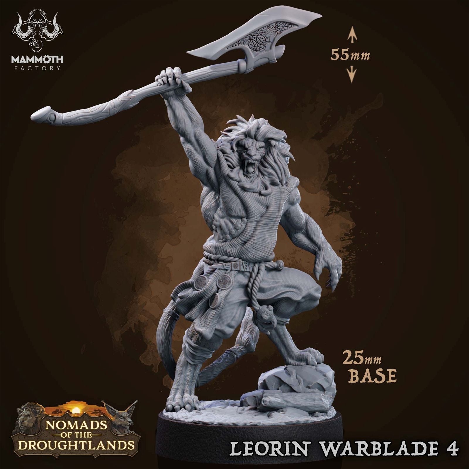 Leorin Warblade - The Printable Dragon