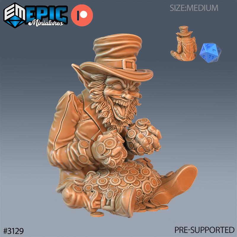 Leprechaun 3D-printed model