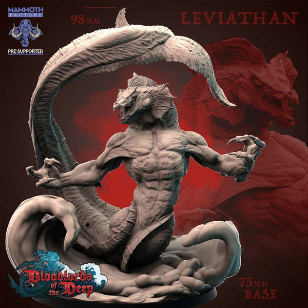 Leviathan 3D-printed model