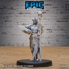Lich Female 3D-printed model