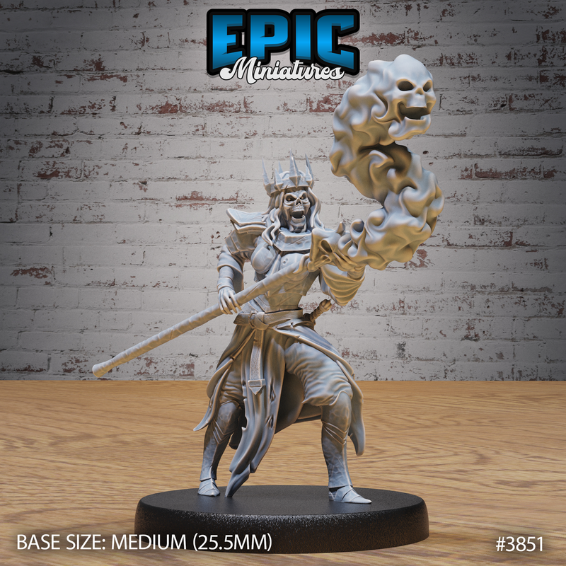 Lich Female 3D-printed model
