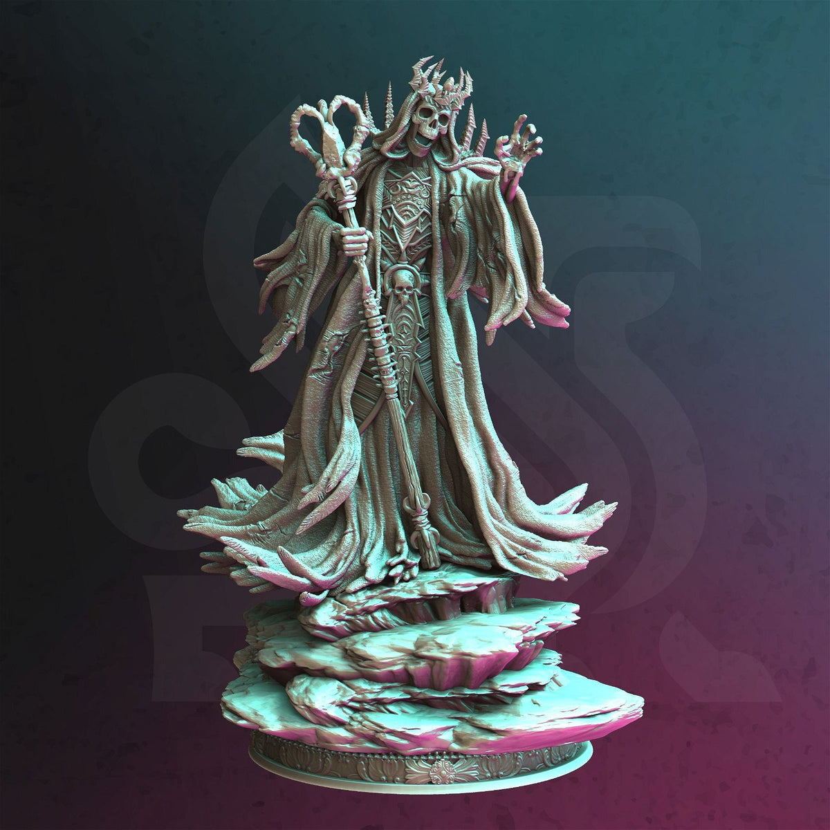 Lich Kelathar - The Printable Dragon