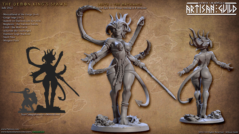 Lilith The Matriarch 3D-printed model