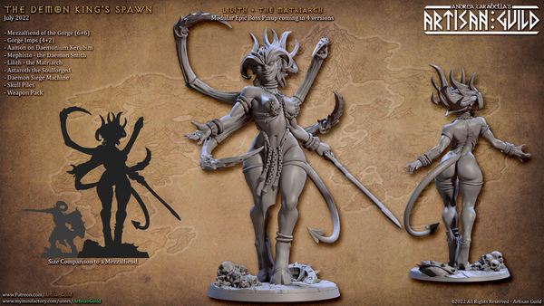Lilith The Matriarch 3D-printed model