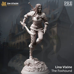 Lina Vixine The Foxhound 3D-printed model