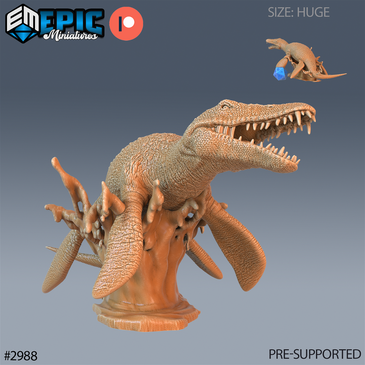 Liopleurodon - The Printable Dragon