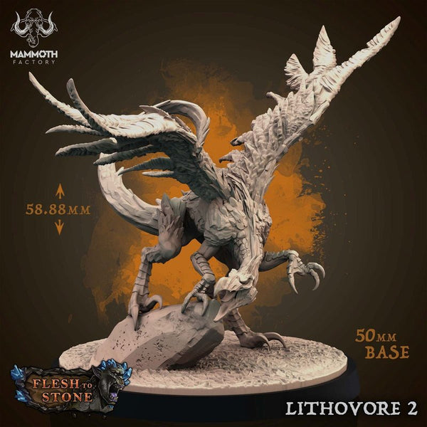 Lithovore 3D-printed model