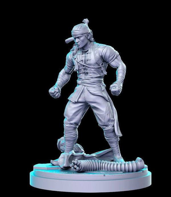 Liu Kang 3D-printed model
