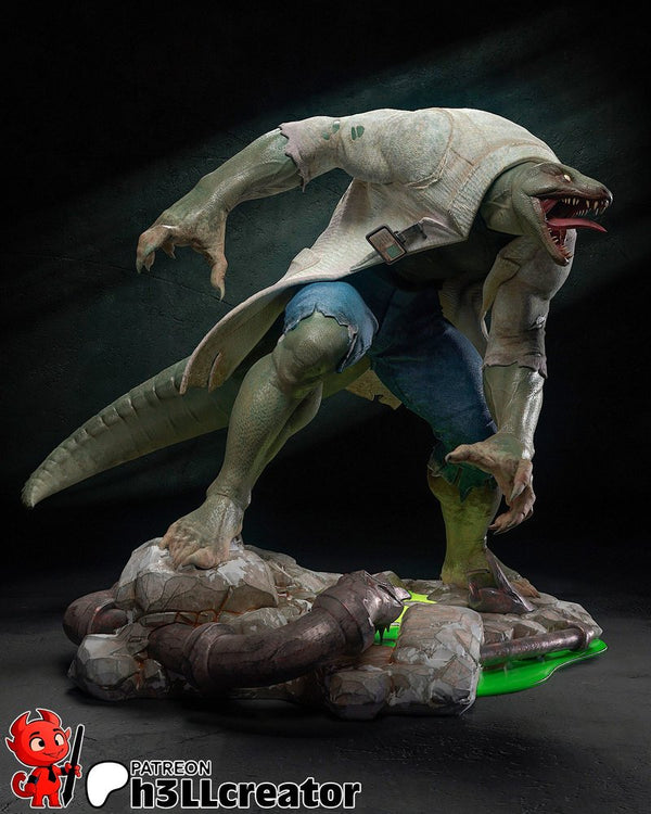 Lizard (Dr. Curtis Curt Connors) 3D-printed model