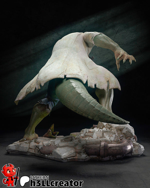 Lizard (Dr. Curtis Curt Connors) 3D-printed model