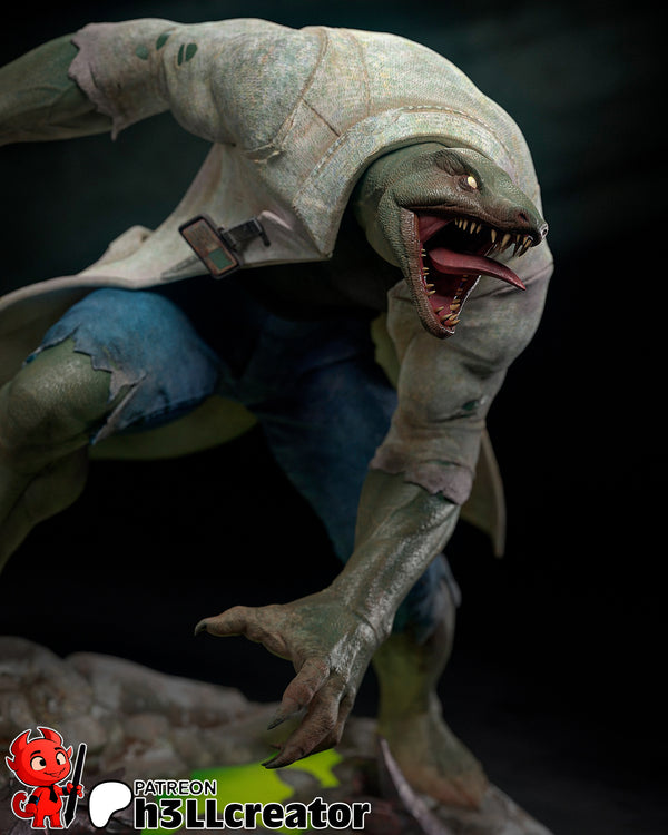Lizard (Dr. Curtis Curt Connors) 3D-printed model