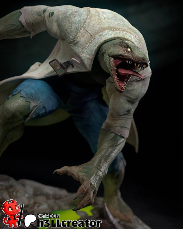 Lizard (Dr. Curtis Curt Connors) 3D-printed model
