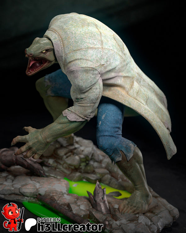 Lizard (Dr. Curtis Curt Connors) 3D-printed model