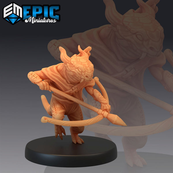 Lizardfolk - The Printable Dragon