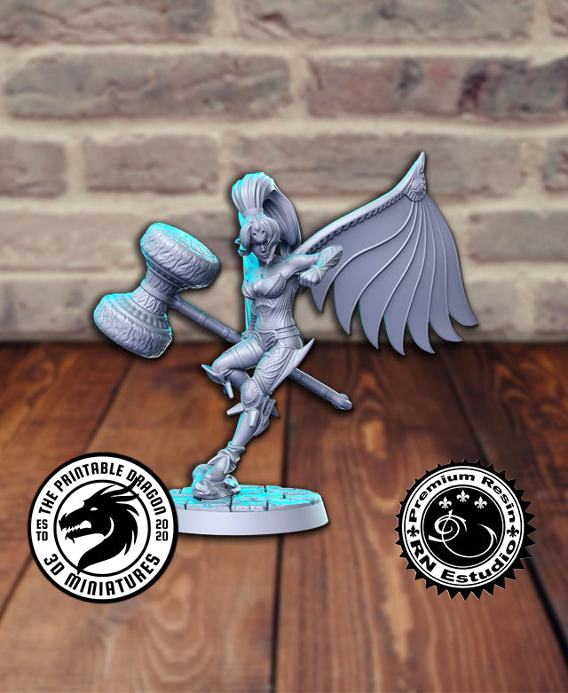 Meru 3D-printed model