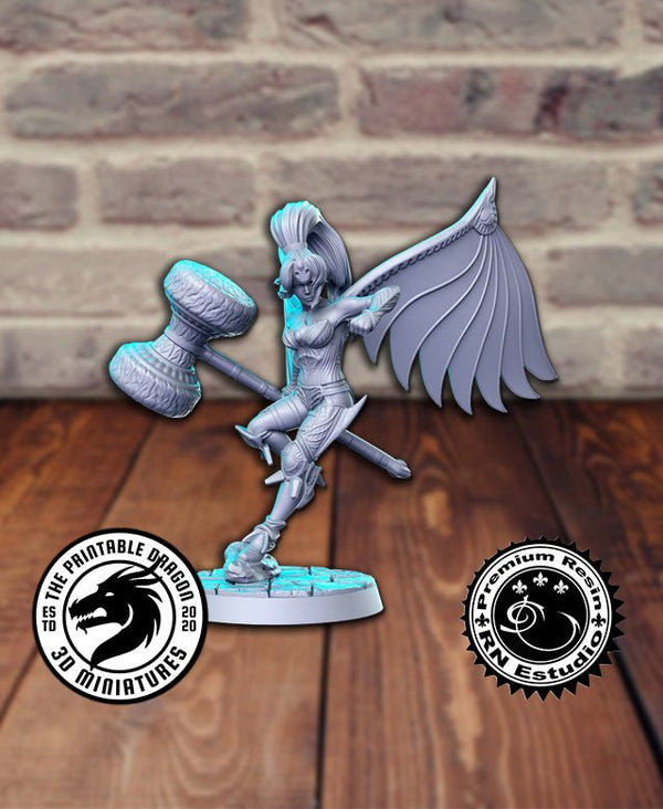 Meru 3D-printed model