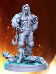 Lobo 3D-printed model