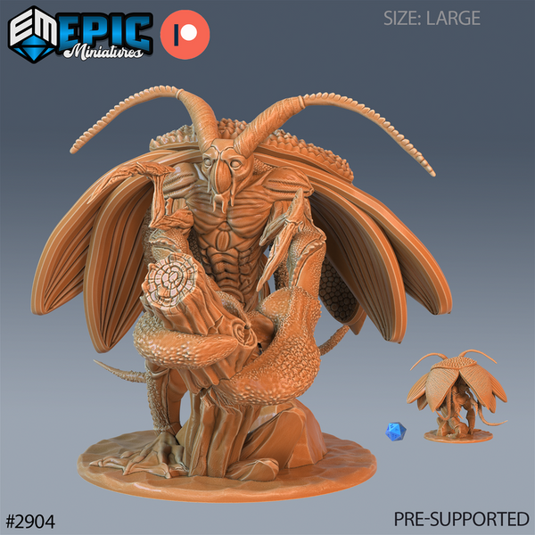 Lobster Cockroach 3D-printed model