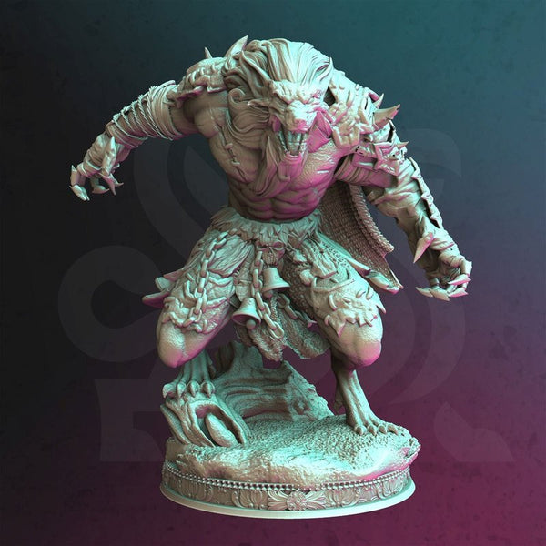 Loghain 3D-printed model