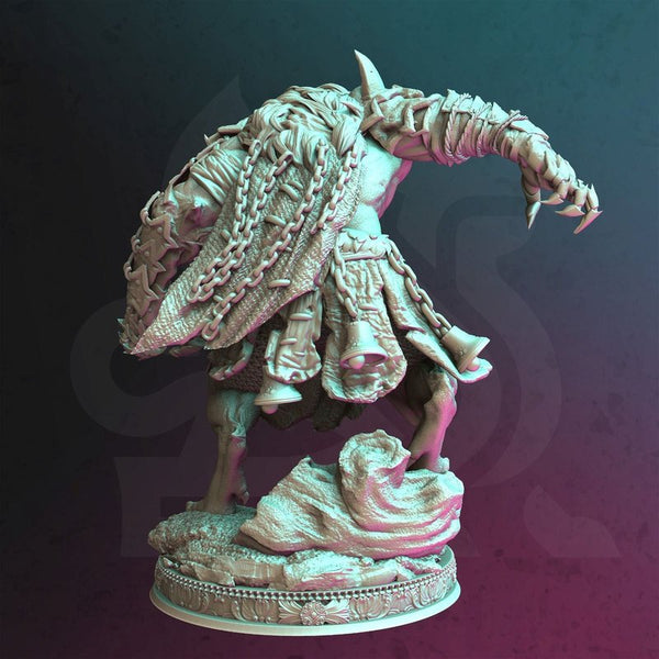 Loghain 3D-printed model